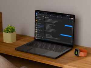 Messenger on Mac in a standalone Safari web app window (Add to Dock)